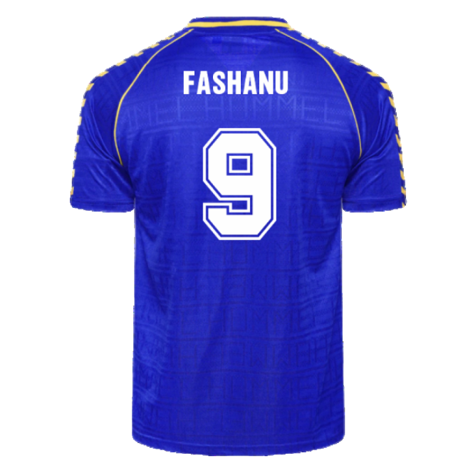 1988 Wimbledon Hummel Retro Home Shirt (Fashanu 9)-Football Jersey Hub