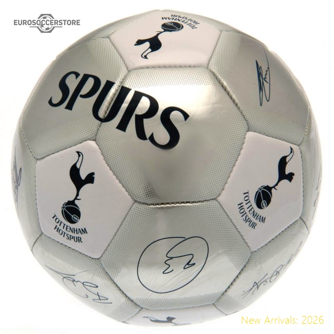 Tottenham Hotspur FC Sig Silver Football-Football Jersey Hub