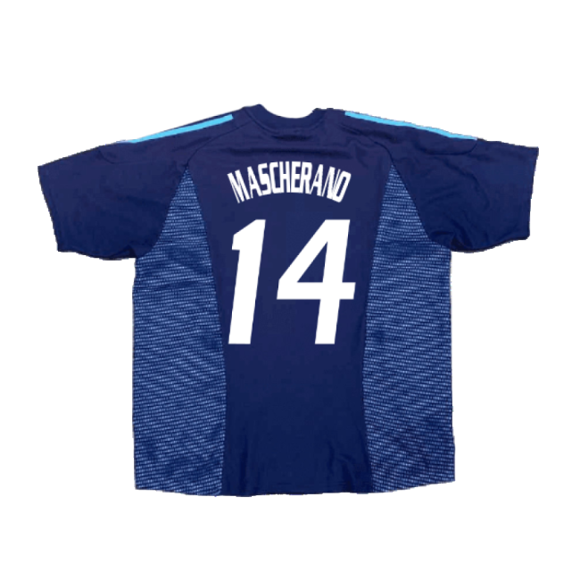 Argentina 2002-04 Away Shirt ((Excellent) XL) (MASCHERANO 14)-Football Jersey Hub