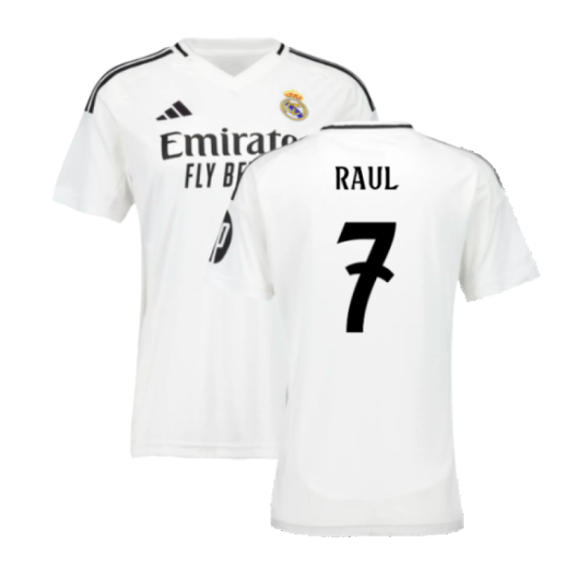 2024-2025 Real Madrid Home Shirt (Womens) (Raul 7)-Football Jersey Hub