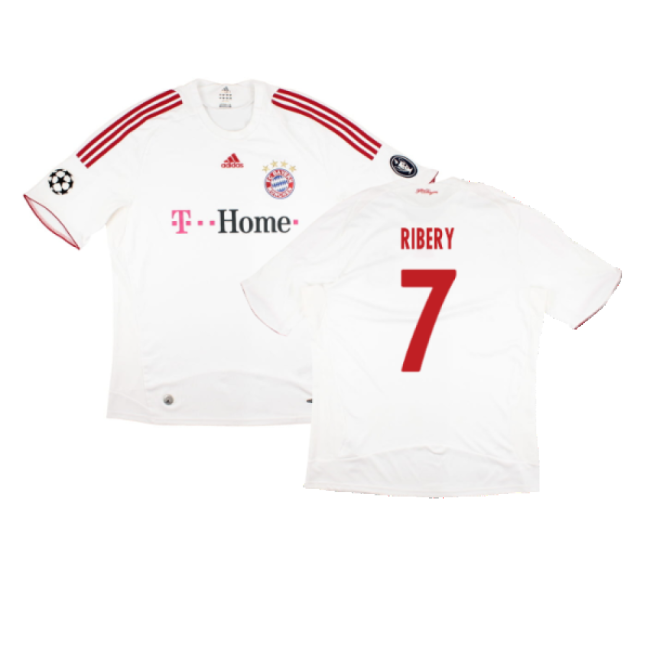 Bayern Munich 2008-09 Third Shirt ((Very Good) XXL) (Ribery 7)-Football Jersey Hub