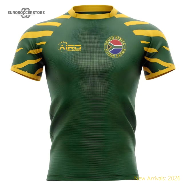 2025-2026 South Africa Springboks Home Concept Rugby Shirt - Womens-Football Jersey Hub