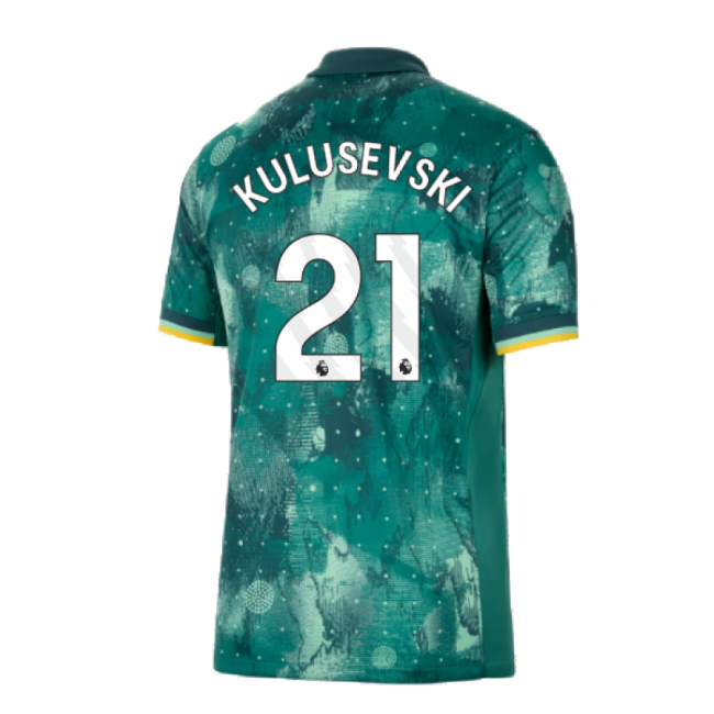 2024-2025 Tottenham Hotspur Third Shirt (Kulusevski 21)-Football Jersey Hub