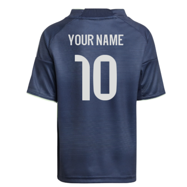 2025-2026 Real Madrid Away Mini Kit (Your Name)-Football Jersey Hub