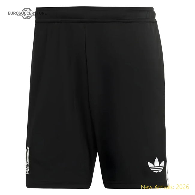 2025-2026 Liverpool Third Goalkeeper Shorts (Black)-Football Jersey Hub