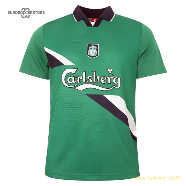 1999-2000 Liverpool Away Retro Shirt (GERRARD 8)-Football Jersey Hub