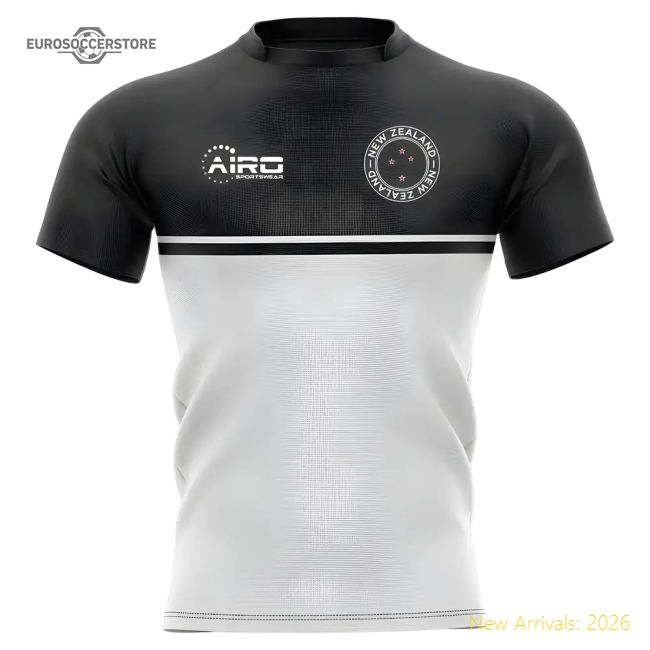 2025-2026 New Zealand Training Concept Rugby Shirt - Womens-Football Jersey Hub