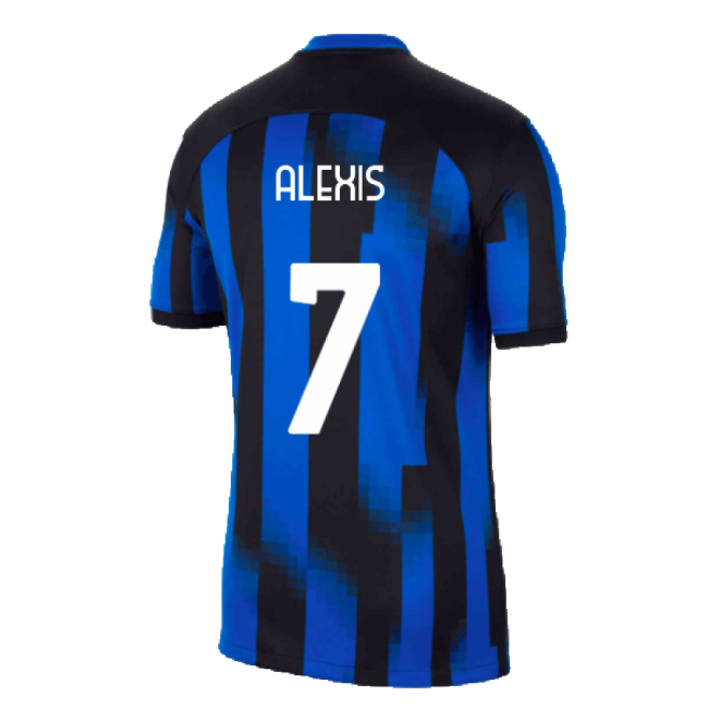 2023-2024 Inter Milan Home Shirt (Alexis 7)-Football Jersey Hub