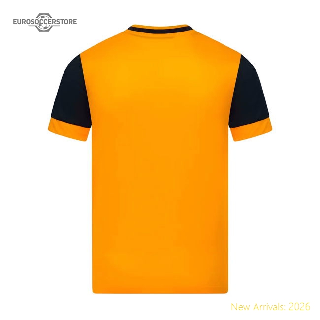 2020-2021 Wolves Home Football Shirt (ADAMA 37)-Football Jersey Hub