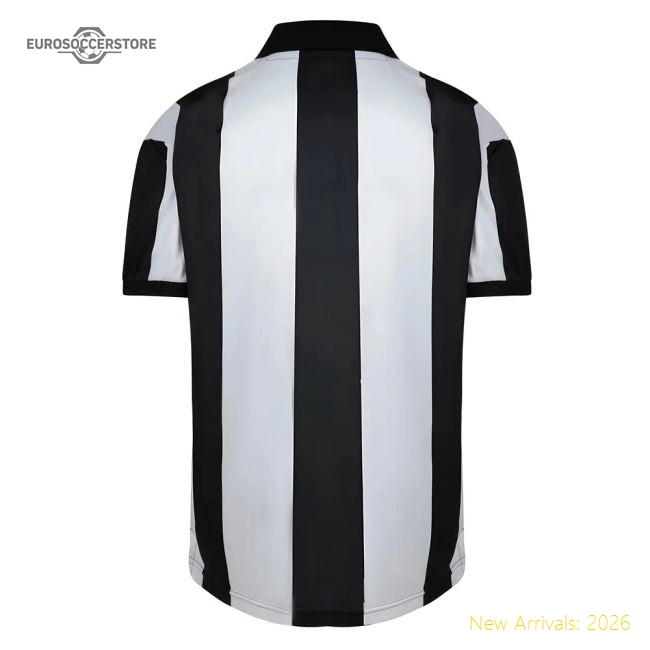Score Draw Newcastle United 1982 Retro Football Shirt-Football Jersey Hub