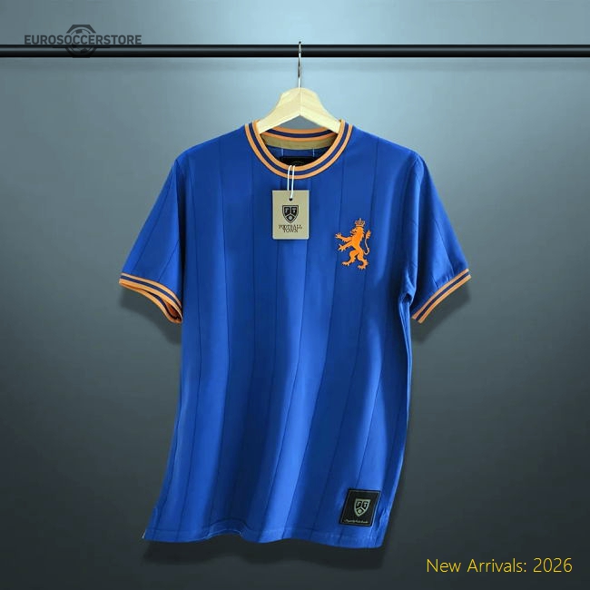 Vintage Holland De Leeuw Away SSoccer Jersey-Football Jersey Hub