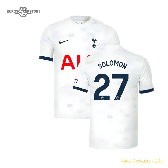 2023-2024 Tottenham Hotspur Home Shirt (Solomon 27)-Football Jersey Hub