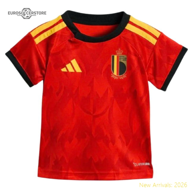 2026-2027 Belgium Home Baby Kit-Football Jersey Hub