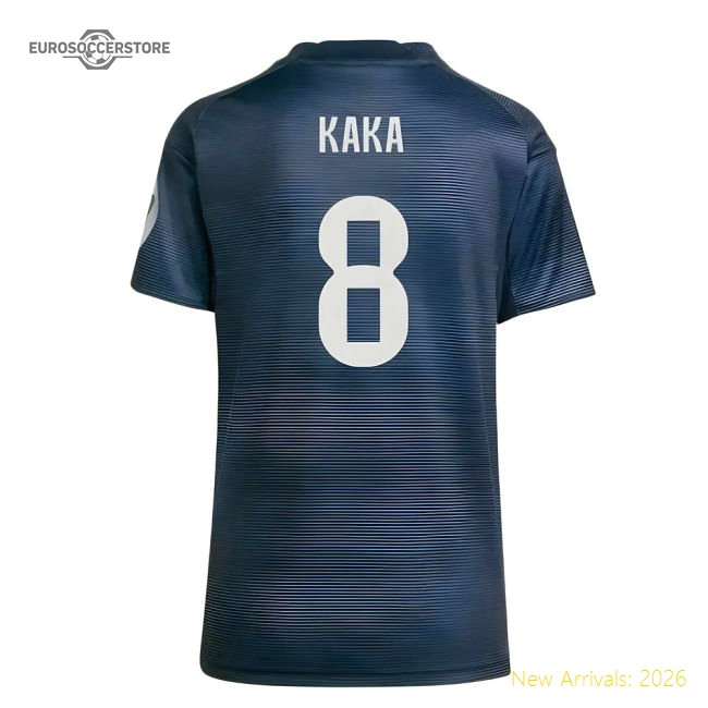 2025-2026 Real Madrid Authentic Away Shirt (Womens) (Kaka 8)-Football Jersey Hub