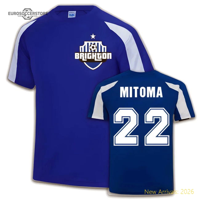 Brighton Sports Training Jersey (Kaoru Mitoma 22)-Football Jersey Hub