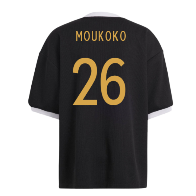 2022-2023 Germany Icon 34 Jersey (Black) (Moukoko 26)-Football Jersey Hub