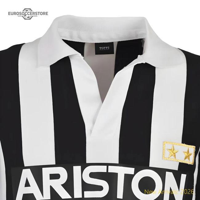 Juventus 1985-1989 Home Retro Football Shirt-Football Jersey Hub