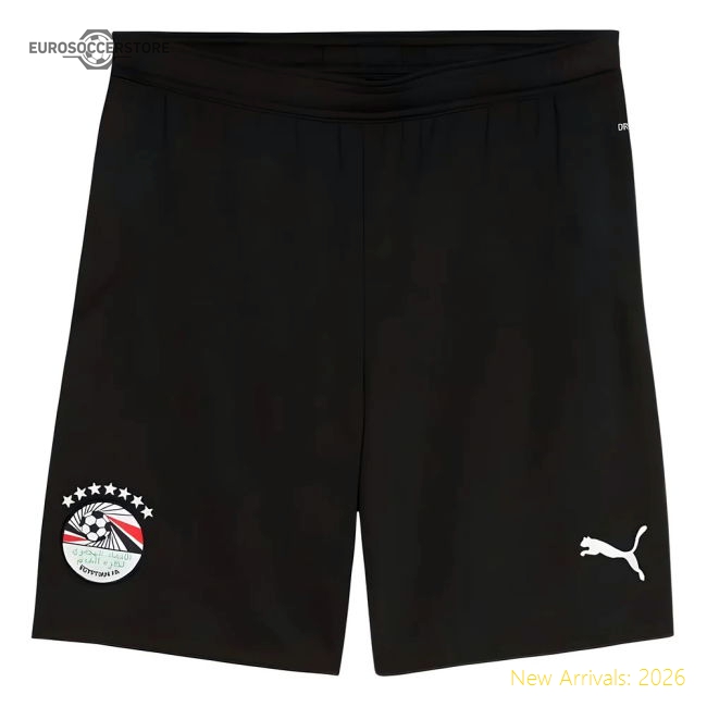 2024-2025 Egypt Home Shorts (Black)-Football Jersey Hub