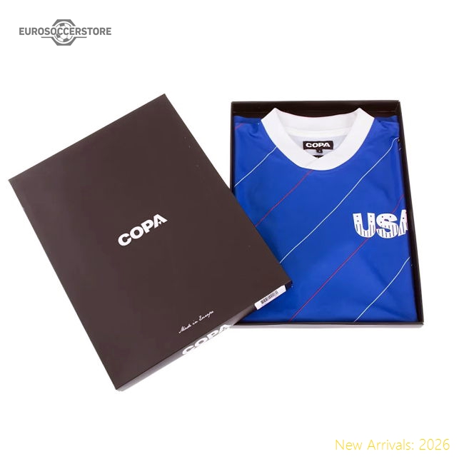 USA 1984 Retro Football Shirt-Football Jersey Hub