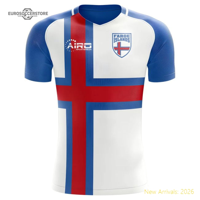 2025-2026 Faroe Islands Home Concept Football Shirt - Womens-Football Jersey Hub