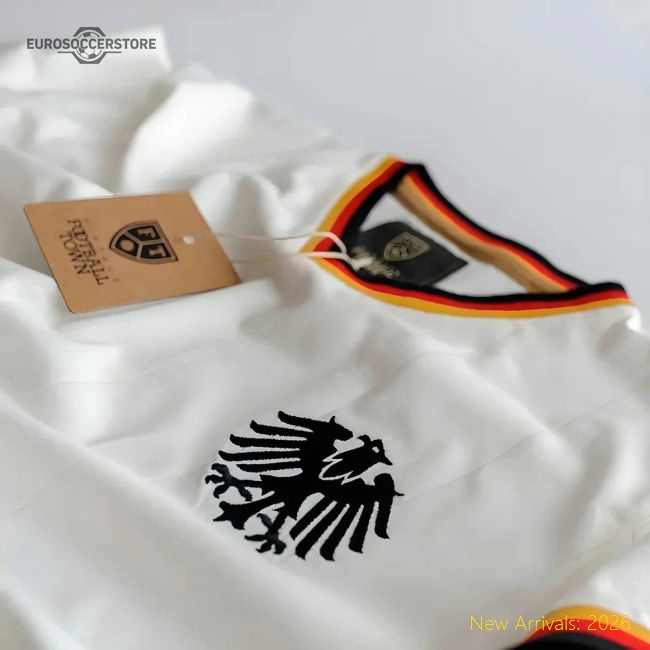 Vintage Die Adler Home Soccer Jersey-Football Jersey Hub