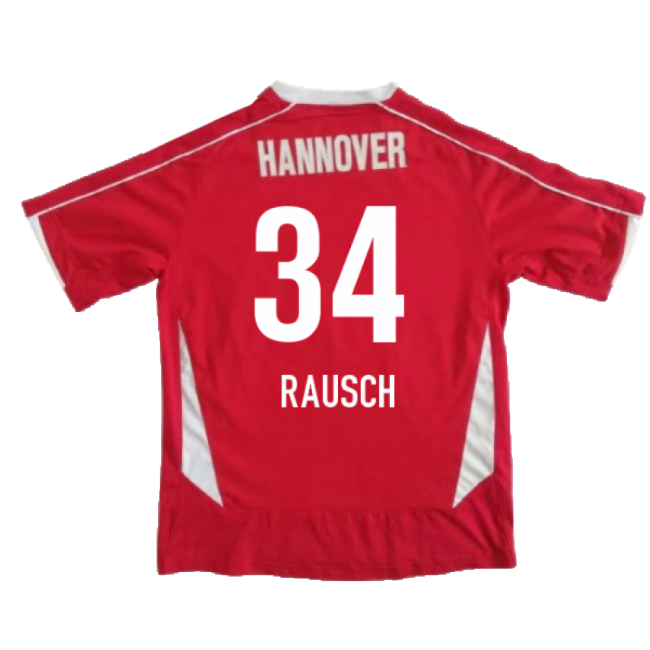 Hannover 2008-09 Home Shirt ((Excellent) M) (Rausch 34)-Football Jersey Hub