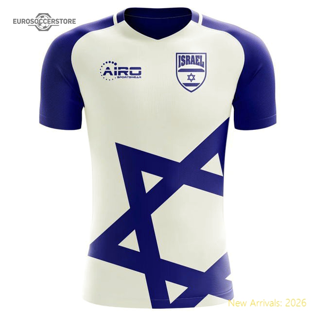 2025-2026 Israel Home Concept Football Shirt (Your Name)-Football Jersey Hub