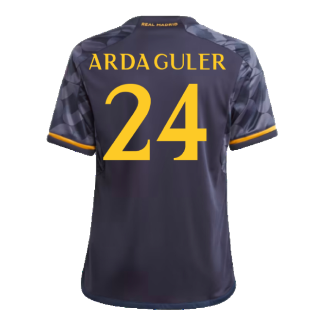 2023-2024 Real Madrid Away Shirt (Kids) (Arda Guler 24)-Football Jersey Hub