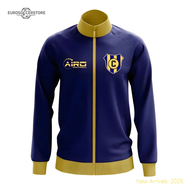 Club America Concept Football Track Jacket (Navy)-Football Jersey Hub