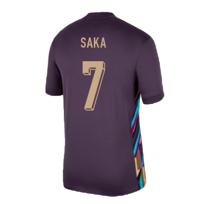 2024-2025 England Away Shirt (Saka 7)-Football Jersey Hub