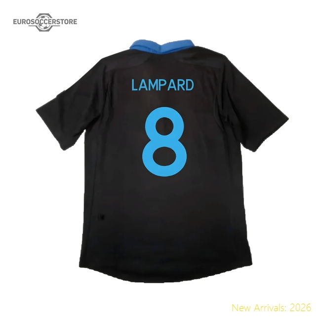 England 2011-12 Away Shirt ((Excellent) L) (Lampard 8)-Football Jersey Hub