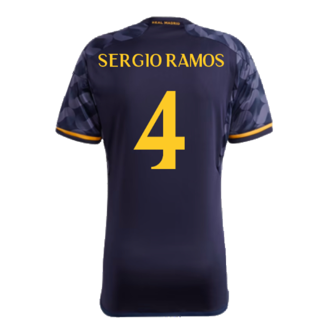2023-2024 Real Madrid Away Shirt (Sergio Ramos 4)-Football Jersey Hub