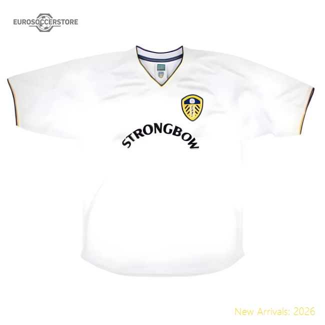 Leeds United 2001 Retro Football Shirt-Football Jersey Hub