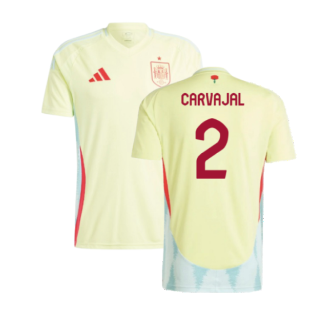 2024-2025 Spain Away Shirt (Carvajal 2)-Football Jersey Hub