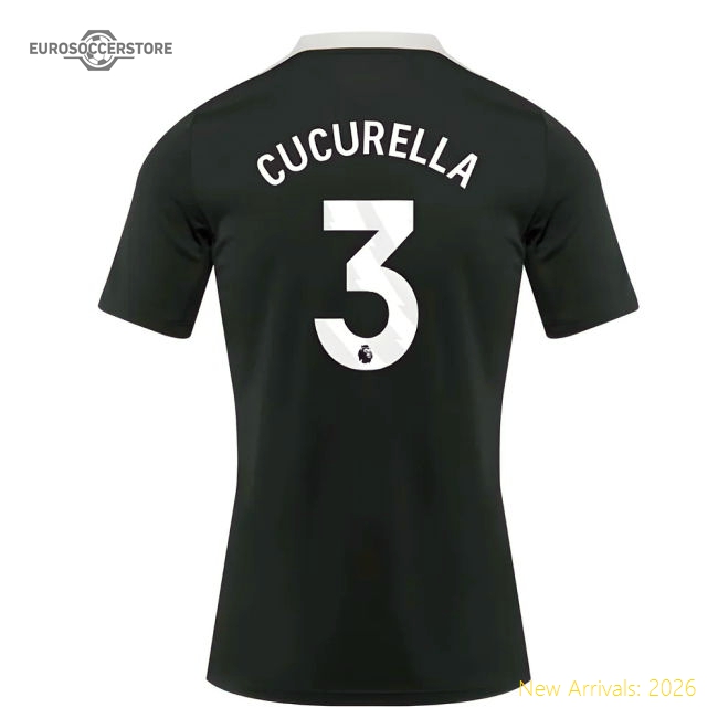 2025-2026 Chelsea Dri-Fit Strike Training Shirt (Green) (Cucurella 3)-Football Jersey Hub