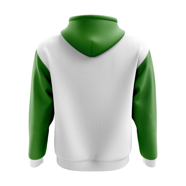 Libya Concept Country Football Hoody (White)-Football Jersey Hub