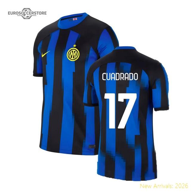 2023-2024 Inter Milan Home Shirt (Cuadrado 17)-Football Jersey Hub