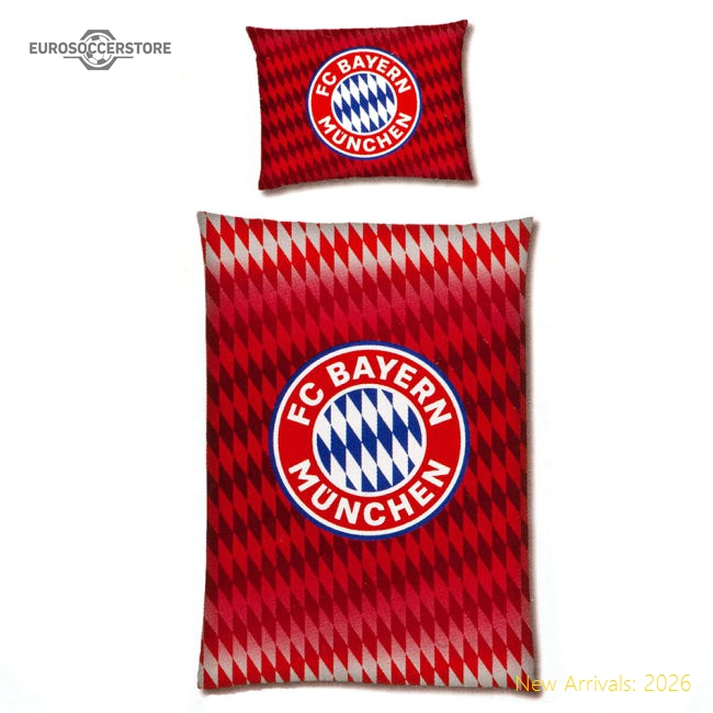 FC Bayern Munich Single Duvet Set-Football Jersey Hub
