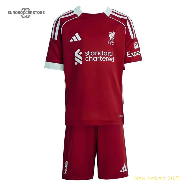 2025-2026 Liverpool Home Mini Kit-Football Jersey Hub