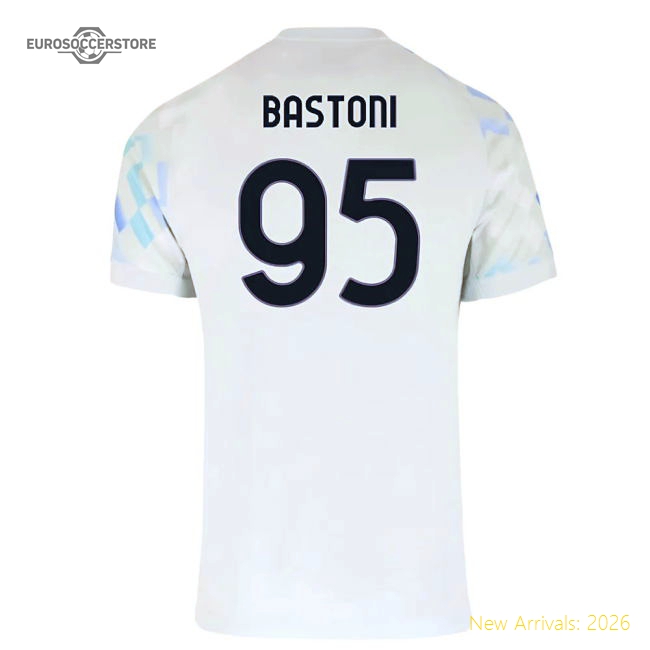 2025-2026 Inter Milan Away Shirt (Bastoni 95)-Football Jersey Hub