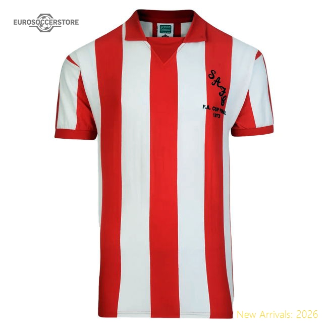 Sunderland 1973 FA Cup Final Home Shirt (Your Name)-Football Jersey Hub