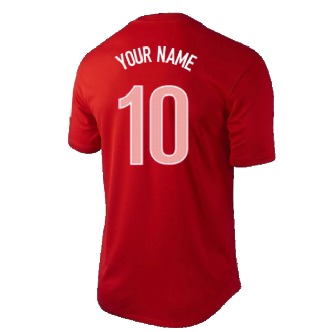 Poland 2012-13 Away Shirt ((Excellent) L) (Your Name)-Football Jersey Hub