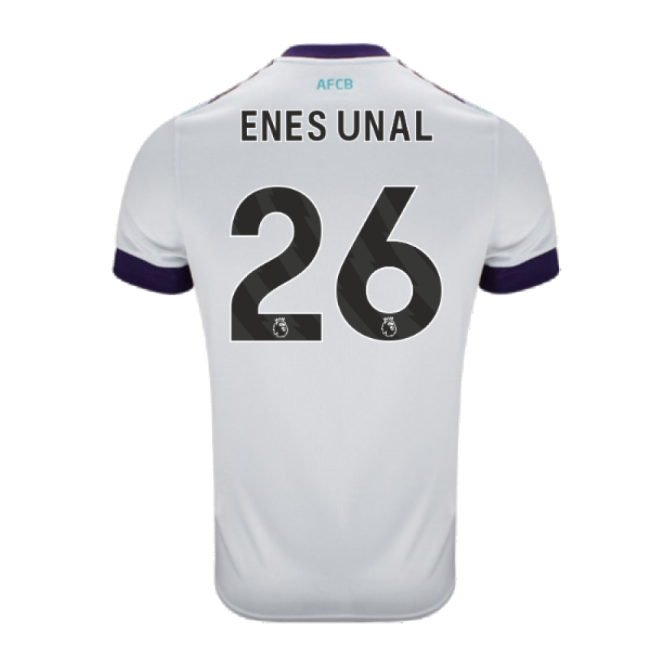 2024-2025 Bournemouth Away Shirt (Enes Unal 26)-Football Jersey Hub