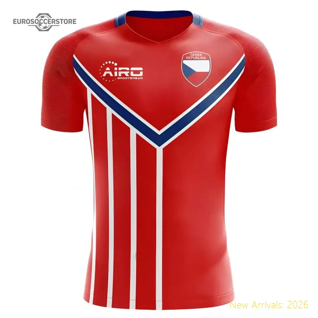 Czech Republic 2025-2026 Home Concept Football Kit (Airo)-Football Jersey Hub