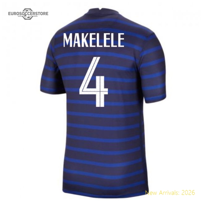 2020-2021 France Home Nike Football Shirt (MAKELELE 4)-Football Jersey Hub