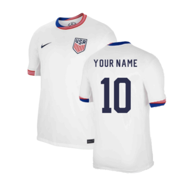 2024-2025 United States USA Home Shirt (Your Name)-Football Jersey Hub