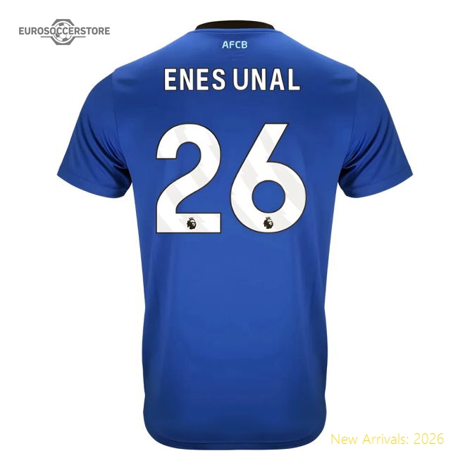 2025-2026 Bournemouth Away Shirt (Enes Unal 26)-Football Jersey Hub