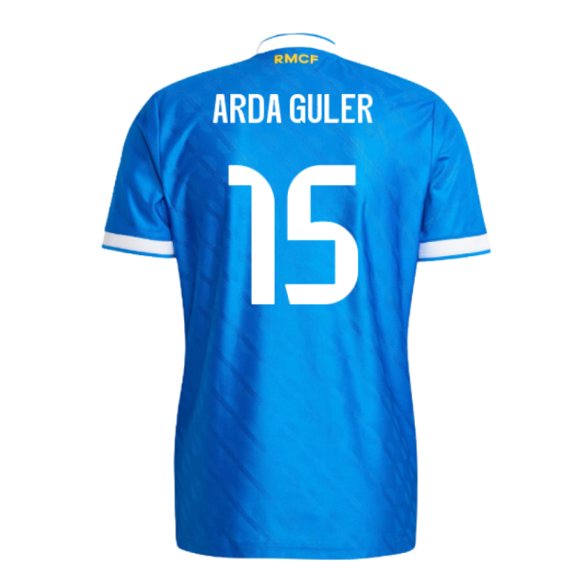 2025-2026 Real Madrid Authentic Third Shirt (Arda Guler 15)-Football Jersey Hub