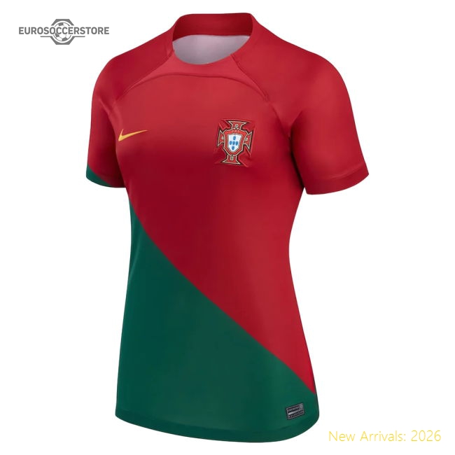2022-2023 Portugal Home Shirt (Ladies) (Ronaldo 7)-Football Jersey Hub