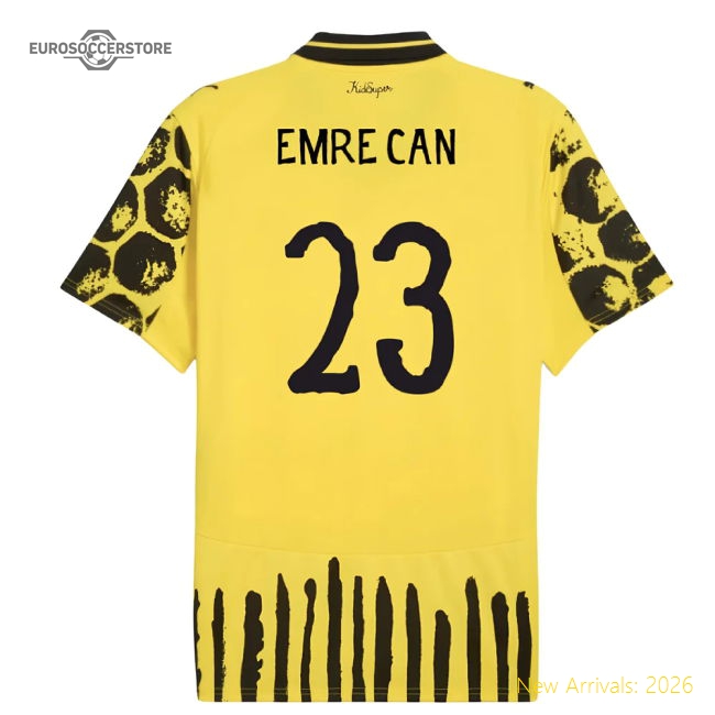 2025-2026 KIDSUPER x Borussia Dortmund CWC Home Shirt (Emre Can 23)-Football Jersey Hub